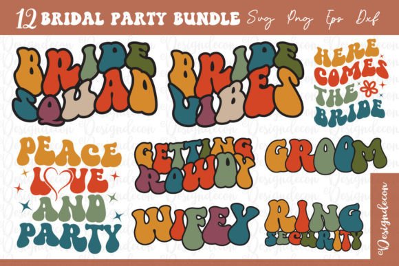 Review: Retro Bridal Party Sublimation Bundle 3