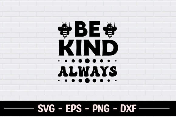Reviewing Be Kind Always SVG for Embroidery
