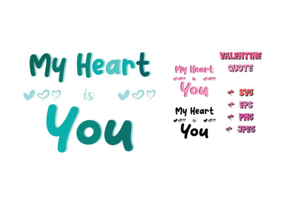 Reviewing the My Heart is You Valentine SVG for Embroidery